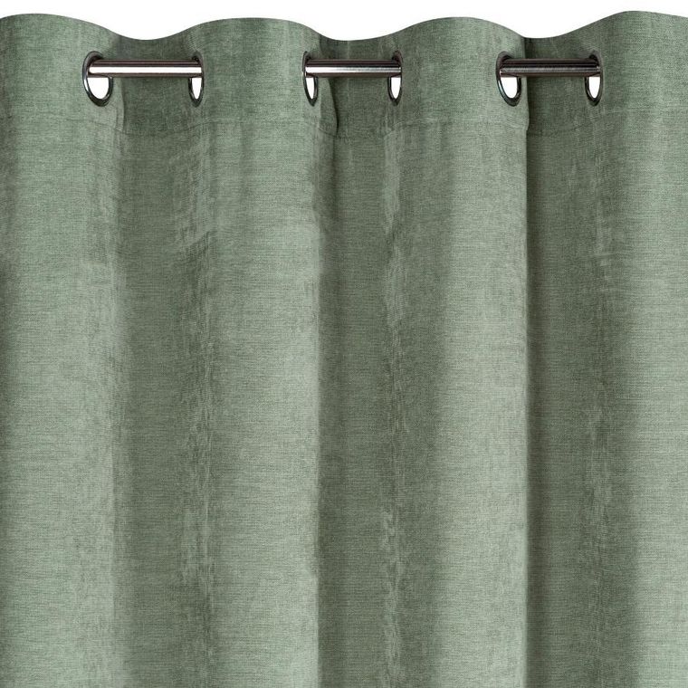 Eurofirany, zasłona gotowa, Vani, 140-250 cm, ciemnomiętowy