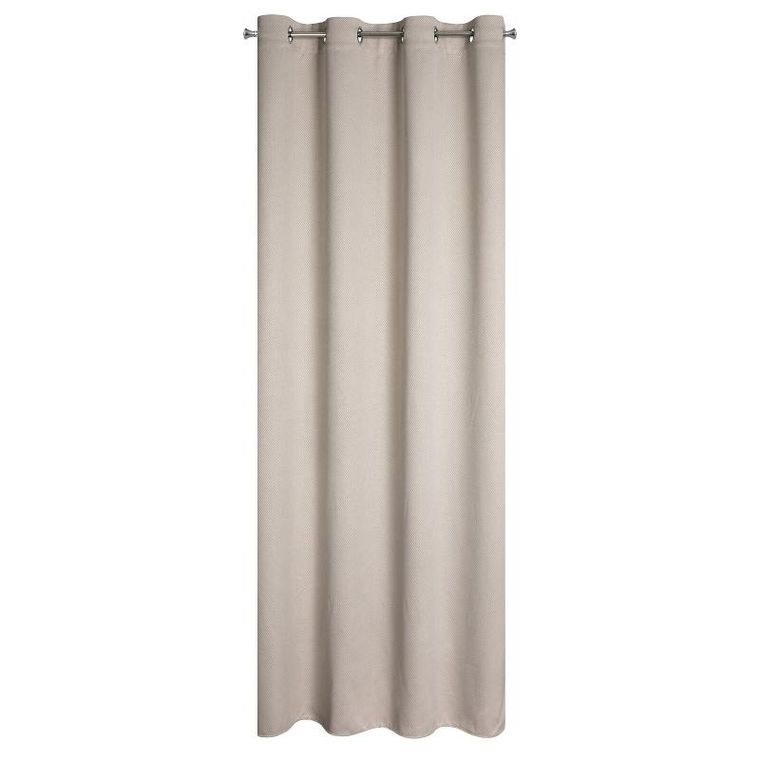 Eurofirany, zasłona gotowa zaciemniająca, Amaro, 140-250 cm, beżowy