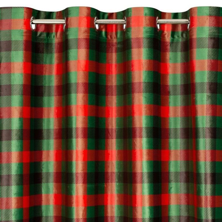 Eurofirany, zasłona świąteczna, Feliks, 140-250 cm, zielony