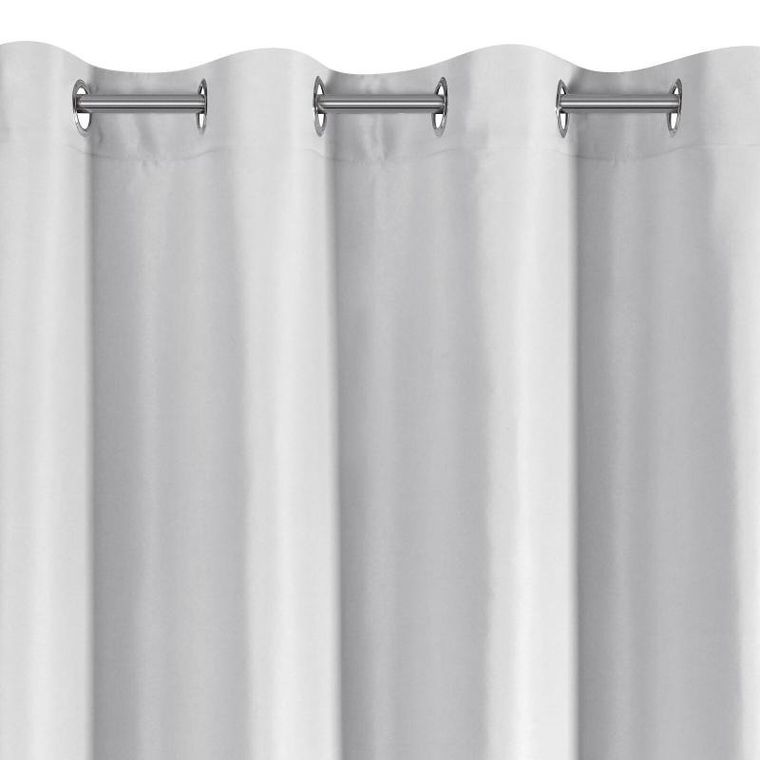 Eurofirany, zasłona zaciemniająca gotowa, Adari, 140-250 cm, biały