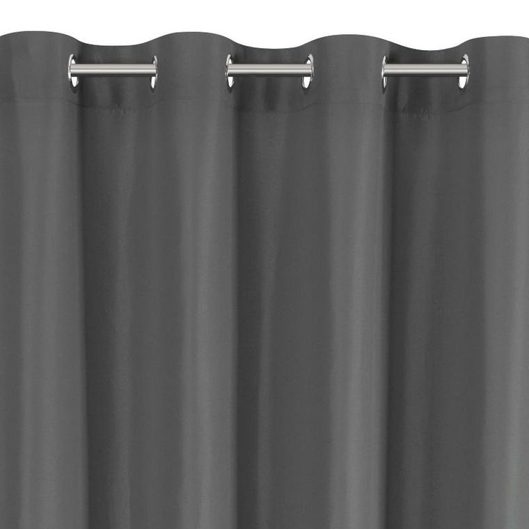 Eurofirany, zasłona zaciemniająca gotowa, Adari, 140-250 cm, grafitowy