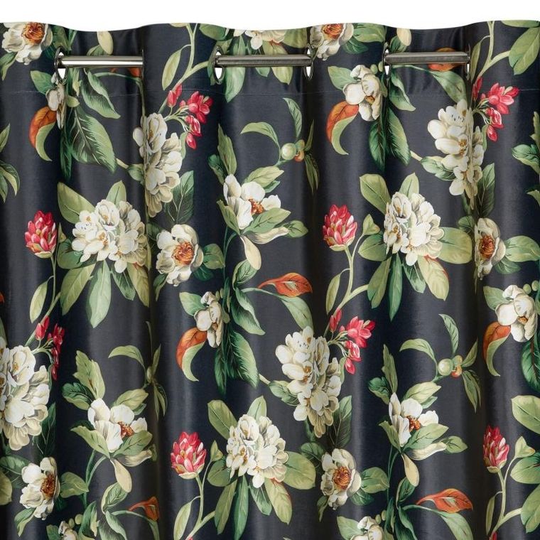 Eurofirany, zasłona zaciemniająca gotowa, Alea, 140-250 cm, czarny