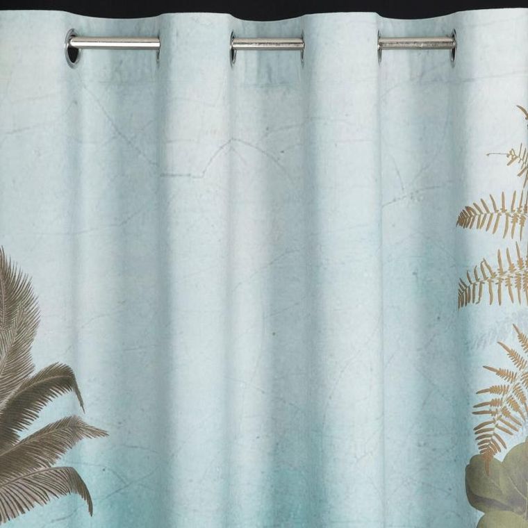 Eurofirany, zasłona zaciemniająca gotowa, Aline, 140-250 cm, ciemnozielony