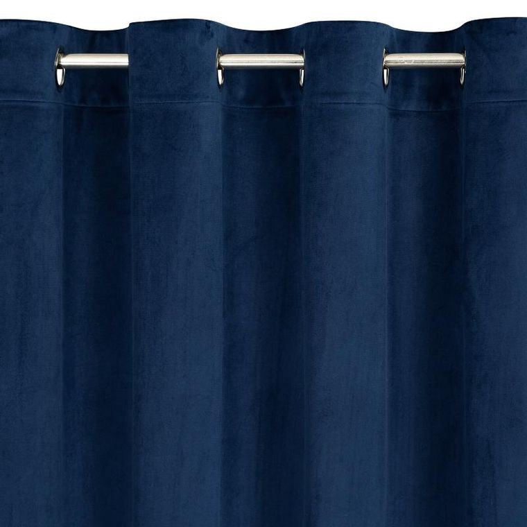 Eurofirany, zasłona zaciemniająca gotowa, Ariadna, 140-250 cm, granatowy