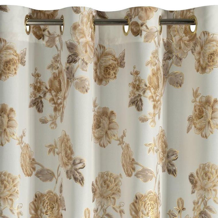 Eurofirany, zasłona zaciemniająca gotowa, Avani, 140-250 cm, biały