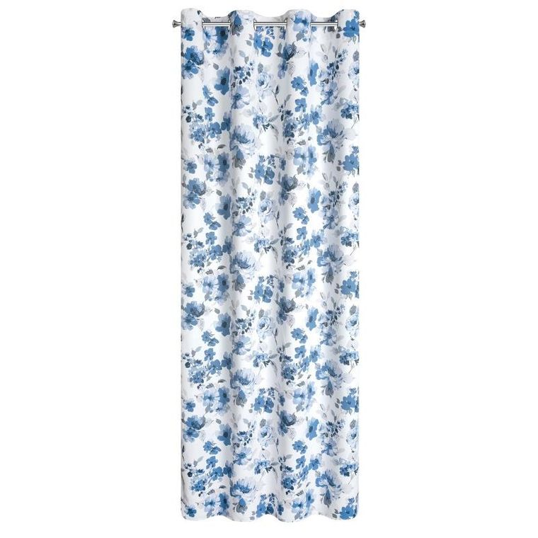 Eurofirany, zasłona zaciemniająca gotowa, Caren, 140-250 cm, niebieski