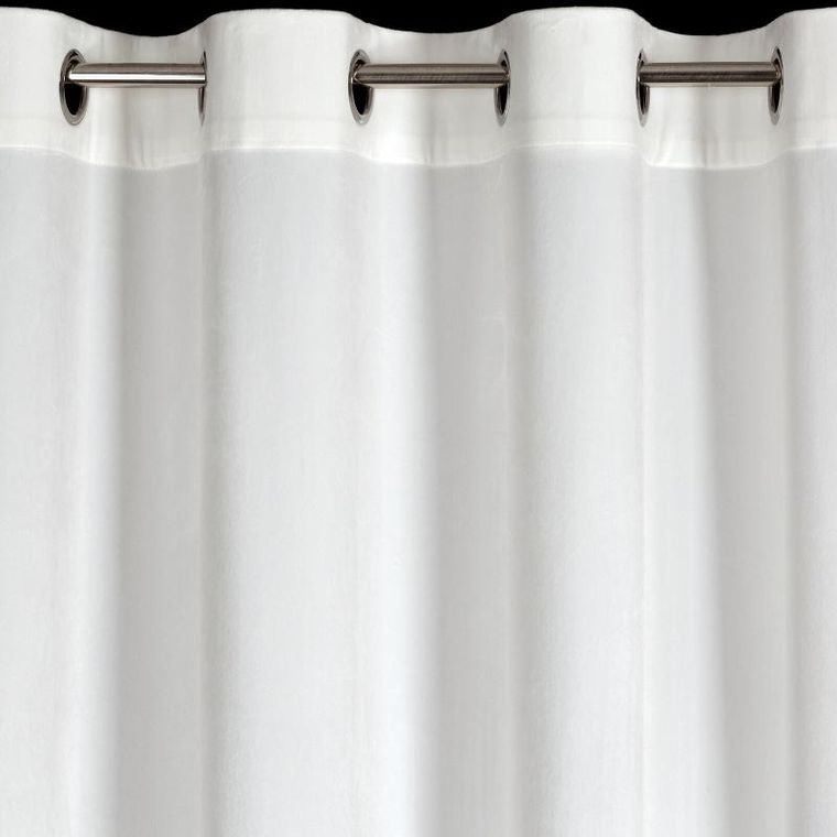 Eurofirany, zasłona zaciemniająca gotowa, Carli, 140-250 cm, biały