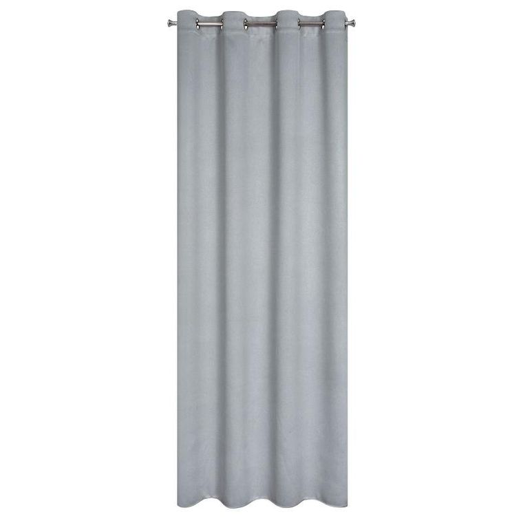Eurofirany, zasłona zaciemniająca gotowa, Carlo, 140-250 cm, szary