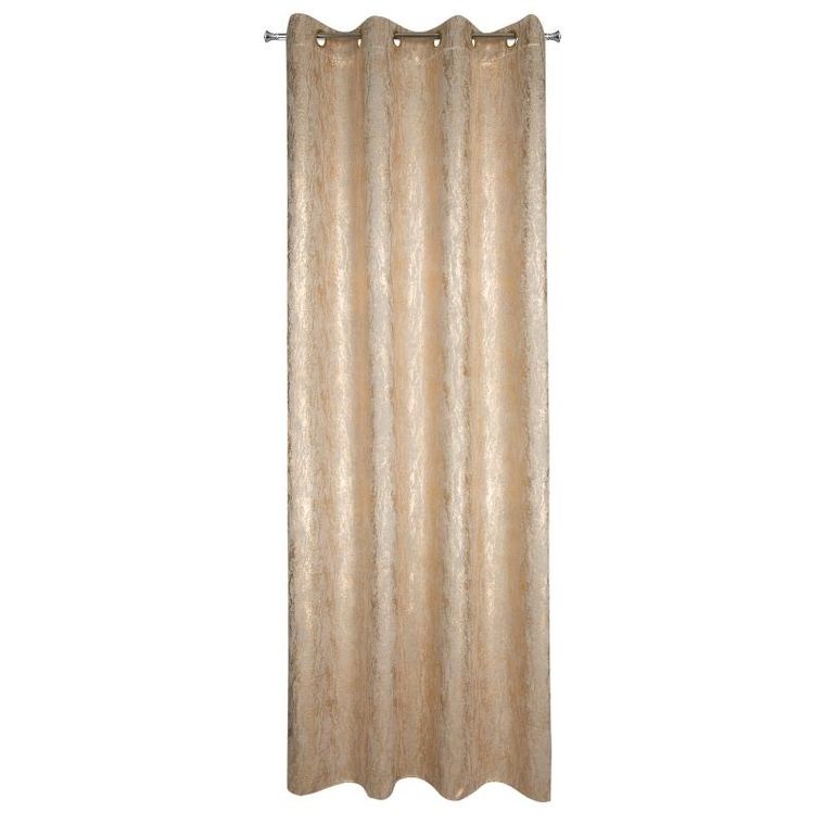 Eurofirany, zasłona zaciemniająca gotowa, Elise, 140-250 cm, beżowy