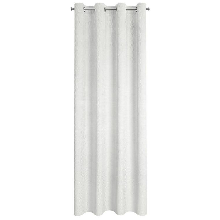 Eurofirany, zasłona zaciemniająca gotowa, Eliza, 140-250 cm, biały