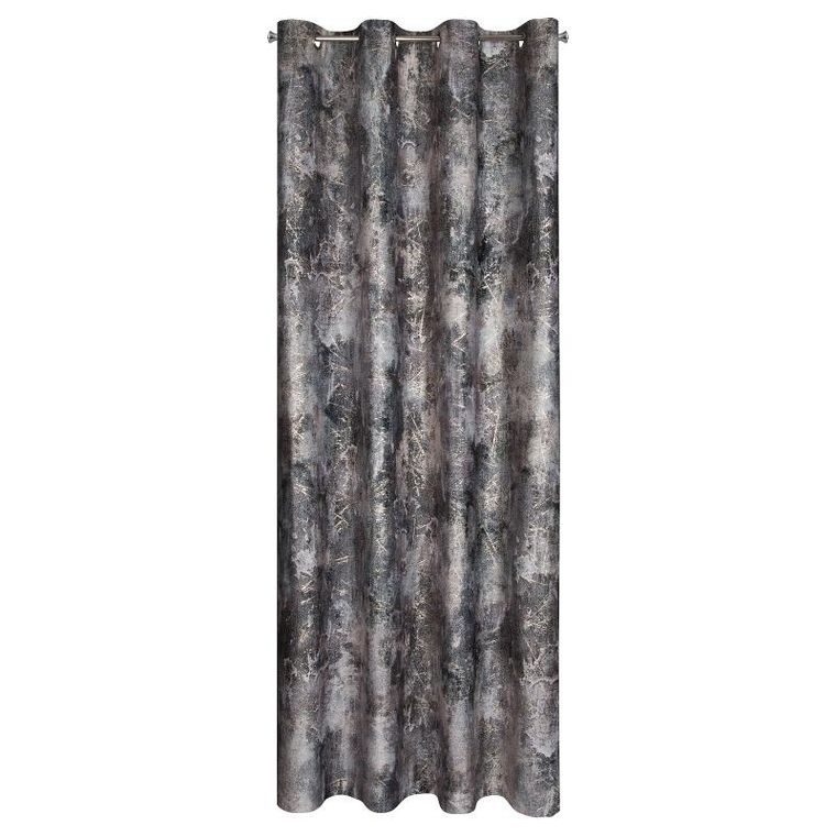 Eurofirany, zasłona zaciemniająca gotowa, Ester, 140-250 cm, brązowy