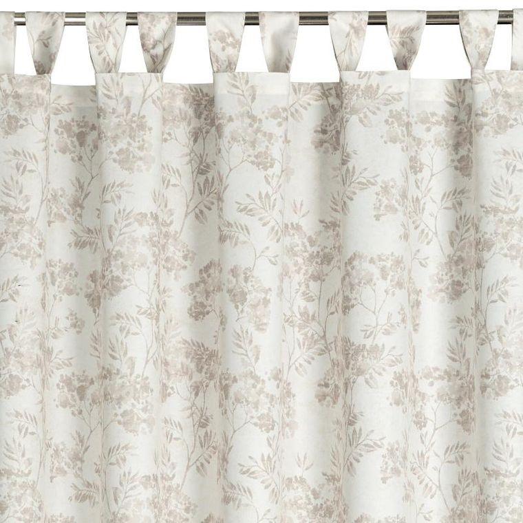 Eurofirany, zasłona zaciemniająca gotowa, Garden, na szelkach, 155-220 cm, kremowy