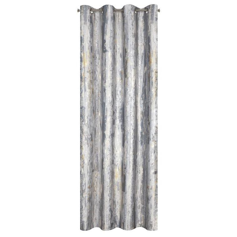 Eurofirany, zasłona zaciemniająca gotowa, Grace, 140-250 cm, szary