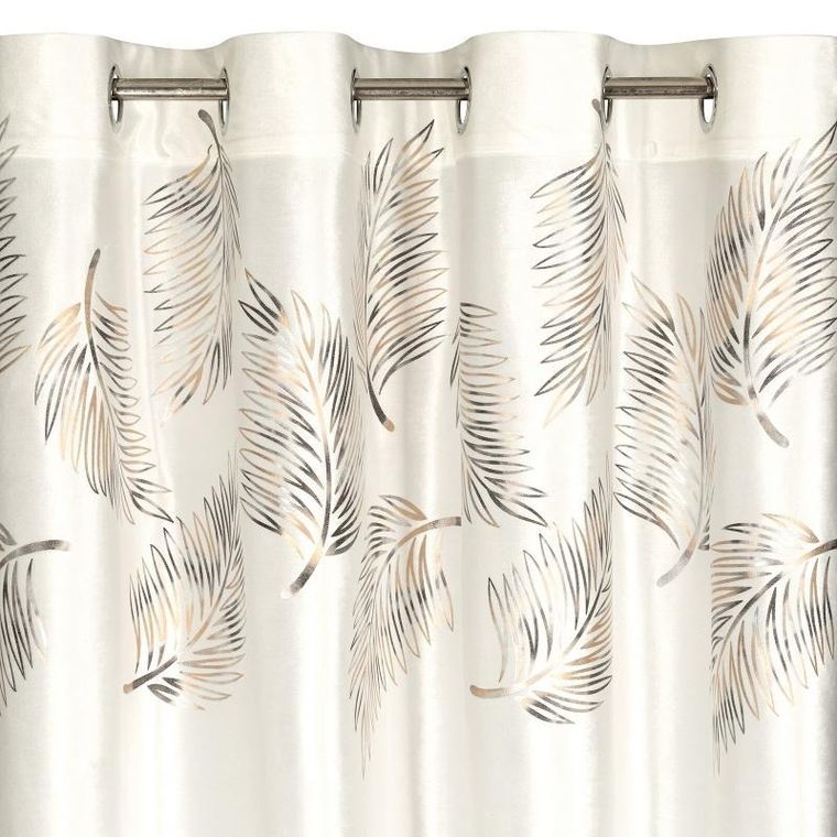 Eurofirany, zasłona zaciemniająca gotowa, Idalia, 140-250 cm, kremowy