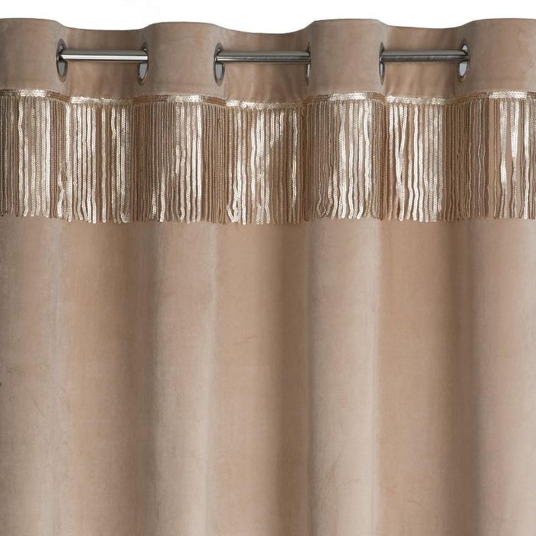 Eurofirany, zasłona zaciemniająca gotowa, Jasper, 140-250 cm, beżowy