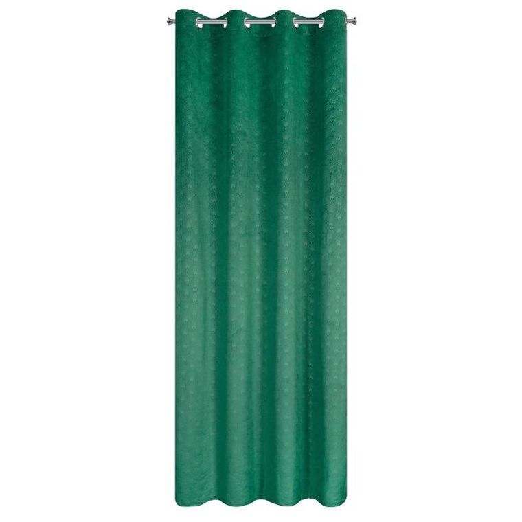 Eurofirany, zasłona zaciemniająca gotowa, Julia, 140-250 cm, zielony