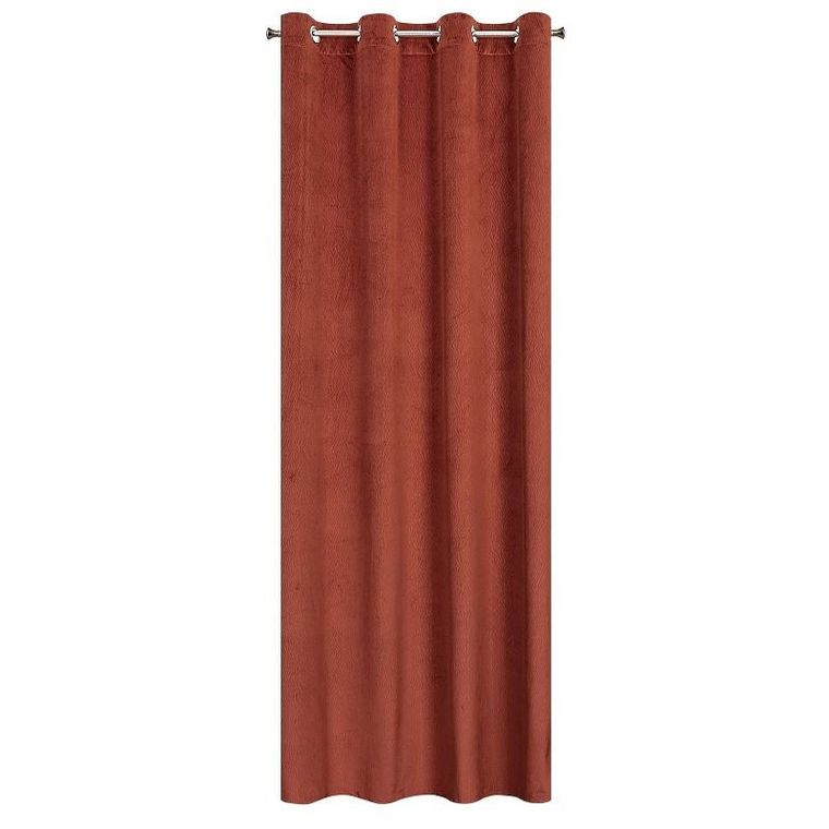 Eurofirany, zasłona zaciemniająca gotowa, Lili, 140-250 cm, mahoń