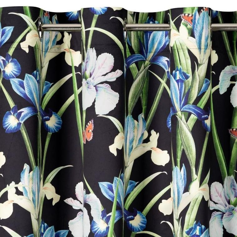 Eurofirany, zasłona zaciemniająca gotowa, Maja, 140-250 cm, niebieski