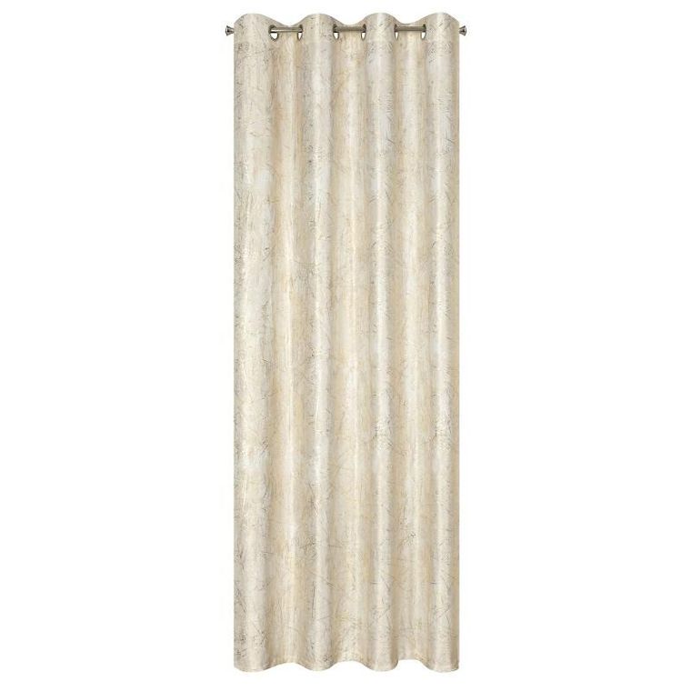 Eurofirany, zasłona zaciemniająca gotowa, Malia, 140-250 cm, kremowy