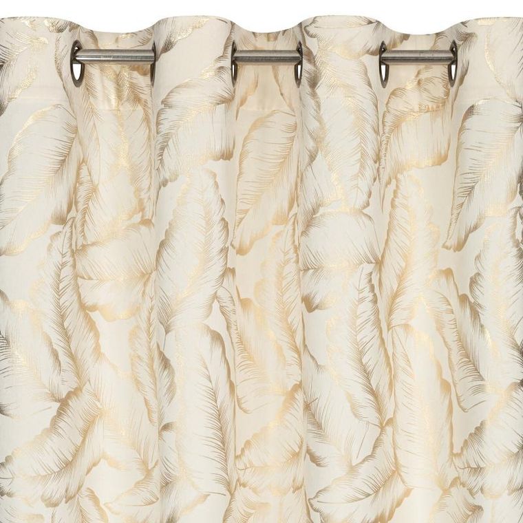 Eurofirany, zasłona zaciemniająca gotowa,, Milena, 140-250 cm, kremowy