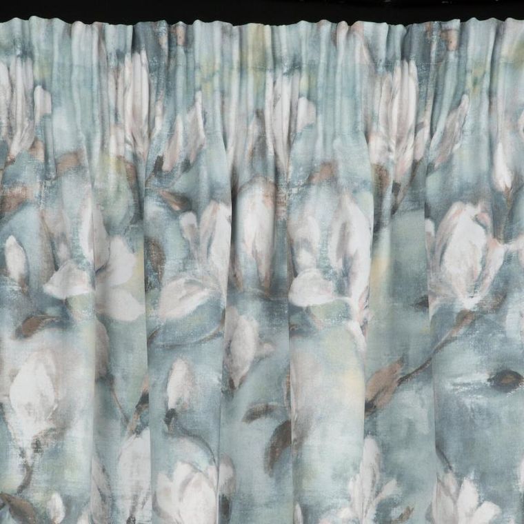 Eurofirany, zasłona zaciemniająca gotowa, na taśmie, Gracja, 140-270 cm, stalowy