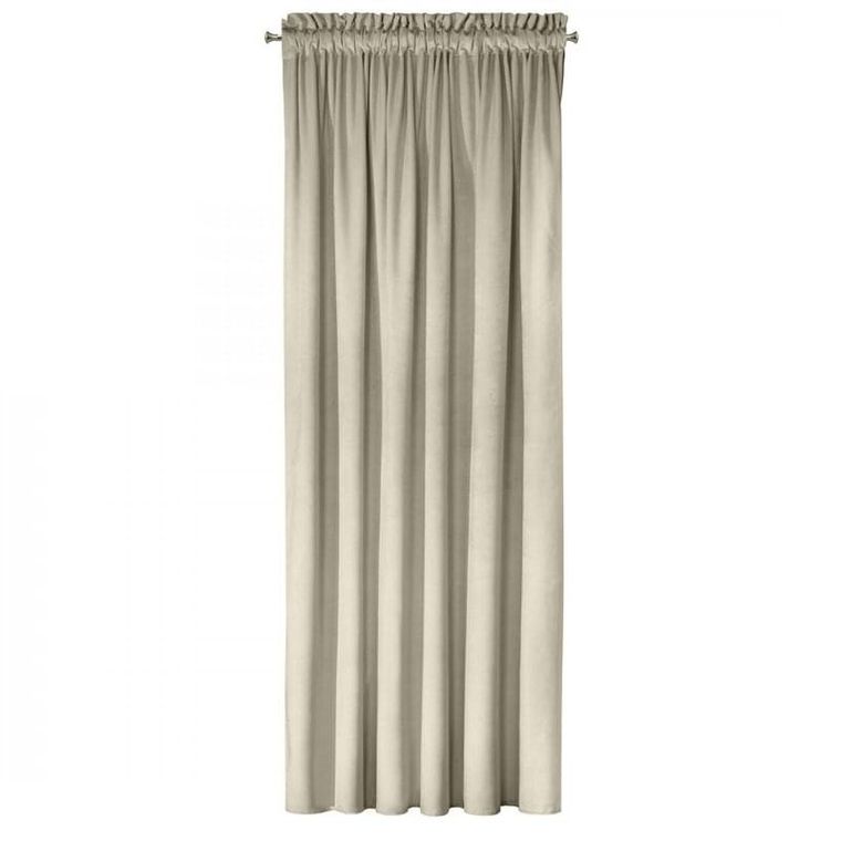 Eurofirany, zasłona zaciemniająca gotowa, na taśmie, Rosa, 140-300 cm, beżowy