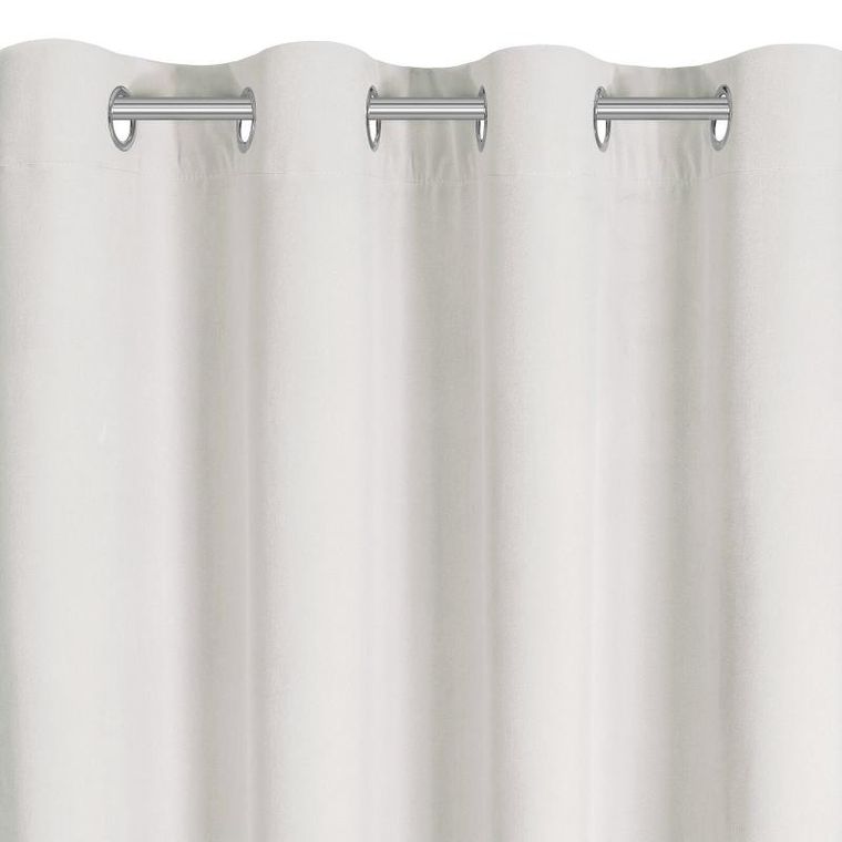 Eurofirany, zasłona zaciemniająca gotowa, Nita, 140-250 cm, kremowy