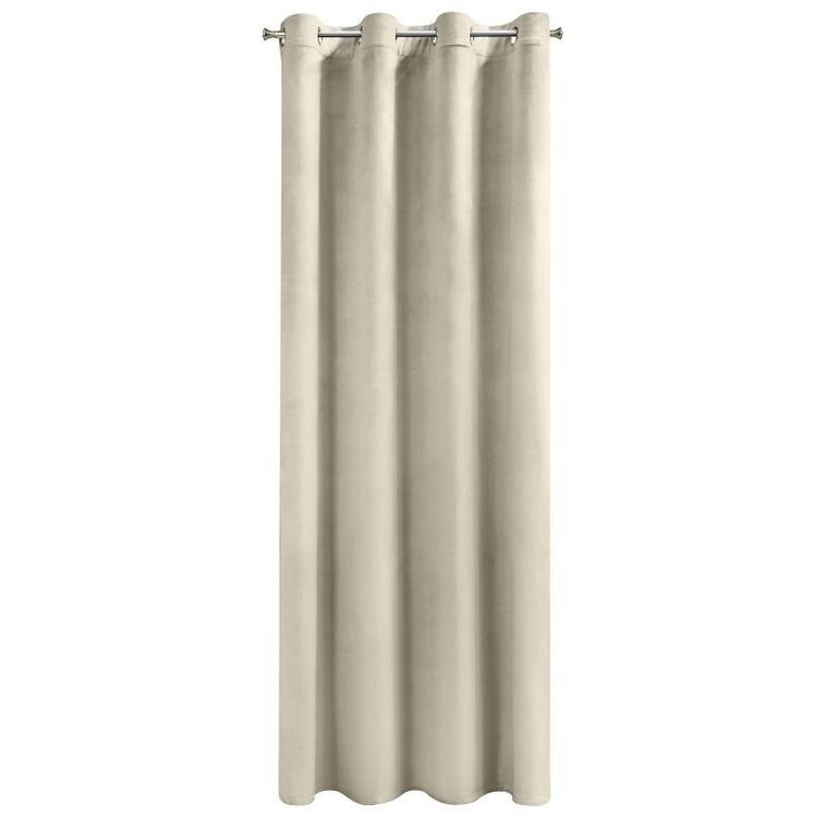 Eurofirany, zasłona zaciemniająca gotowa, Rosa, 140-250 cm, beżowy