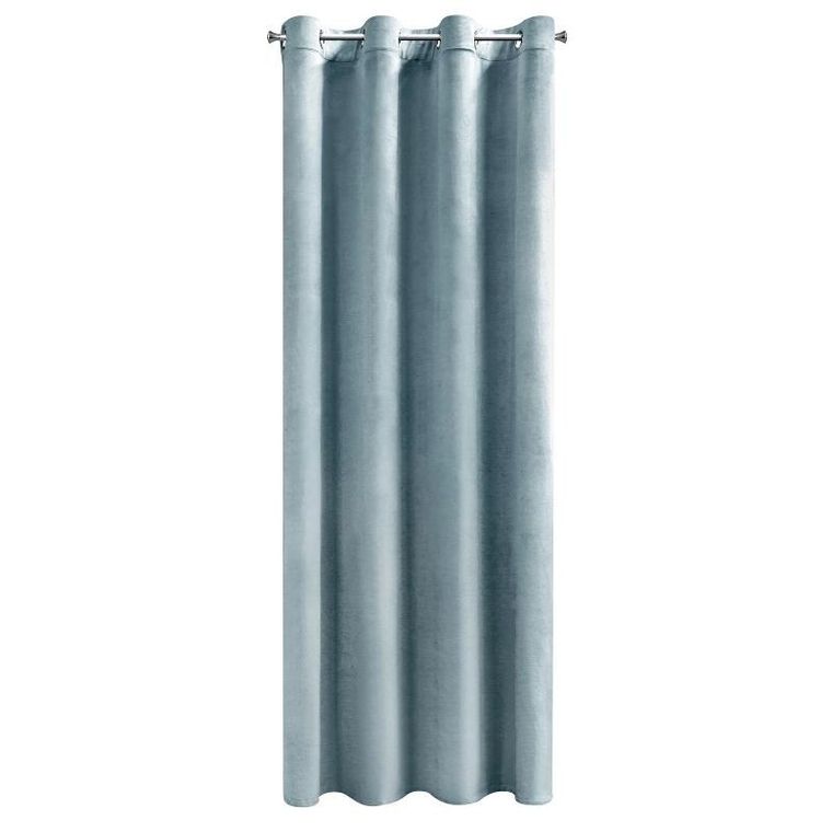 Eurofirany, zasłona zaciemniająca gotowa, Rosa, 140-250 cm, morski