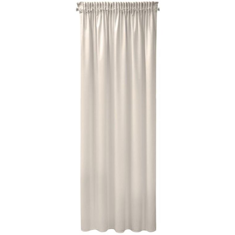 Eurofirany, zasłona zaciemniająca gotowa, Sibel, na taśmie, 140-270 cm, beżowy