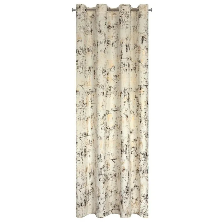 Eurofirany, zasłona zaciemniająca gotowa, Tonia, 140-250 cm, kremowy