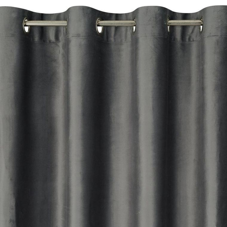 Eurofirany, zasłona zaciemniająca gotowa, Tori, 140-250 cm, grafitowy