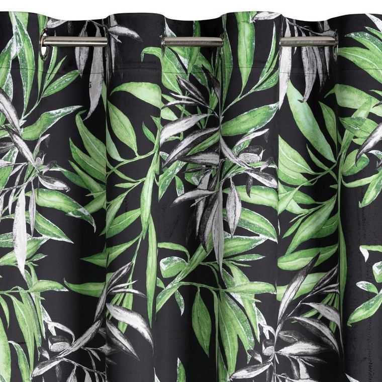 Eurofirany, zasłona zaciemniająca gotowa, Zoja, 140-250 cm, zielony