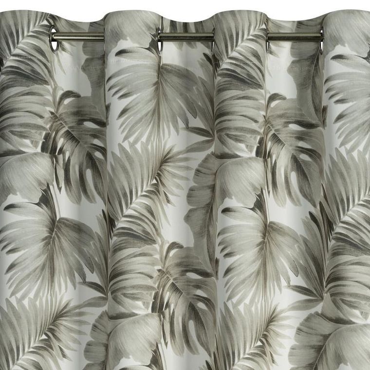 Eurofirany, zasłona zaciemniająca gotowa, Zora, 140-250 cm, biały