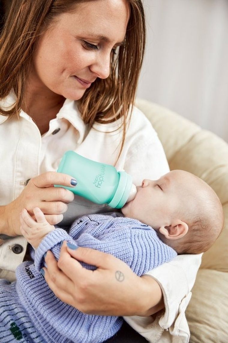 Everyday Baby, butelka szklana, miętowa, 2m+, 150 ml