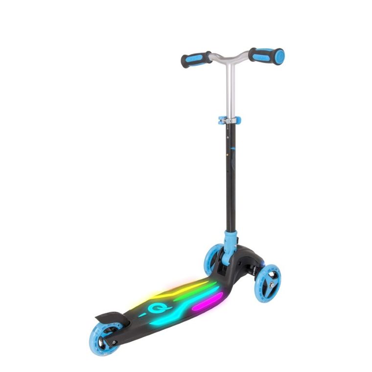 EVO, Rainbow Blast, hulajnoga, trójkołowa, błękitna