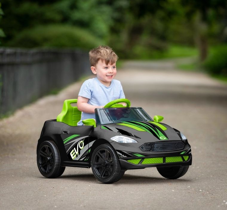 EVO, samochód kabriolet, pojazd na akumulator