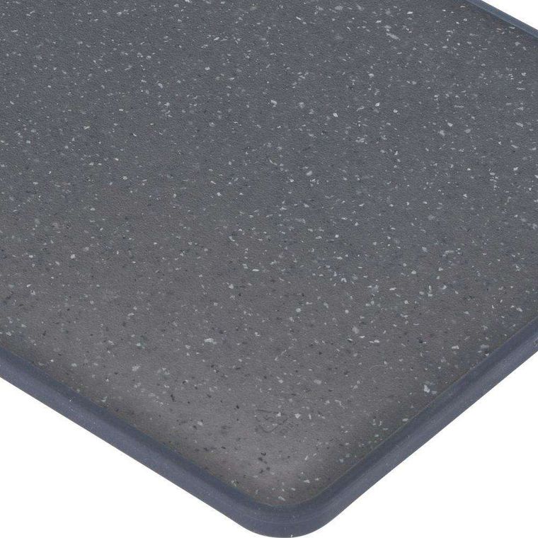Excellent Houseware, granitowa deska kuchenna, czarna, 33-23 cm antypoślizgowa