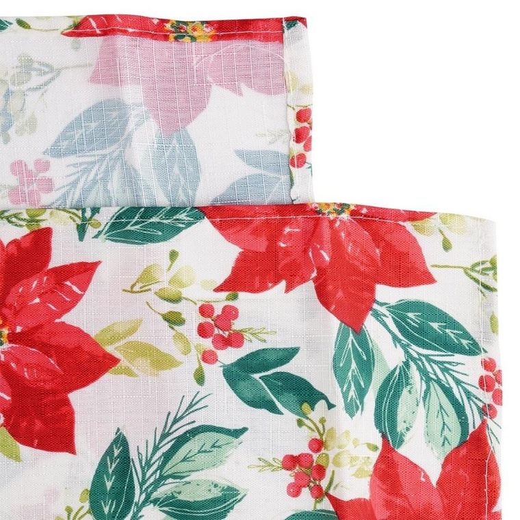 Excellent Houseware, obrus świąteczny plamoodporny, 220-150 cm