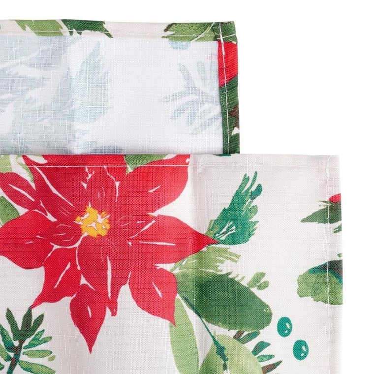 Excellent Houseware, obrus świąteczny plamoodporny, 220-150 cm