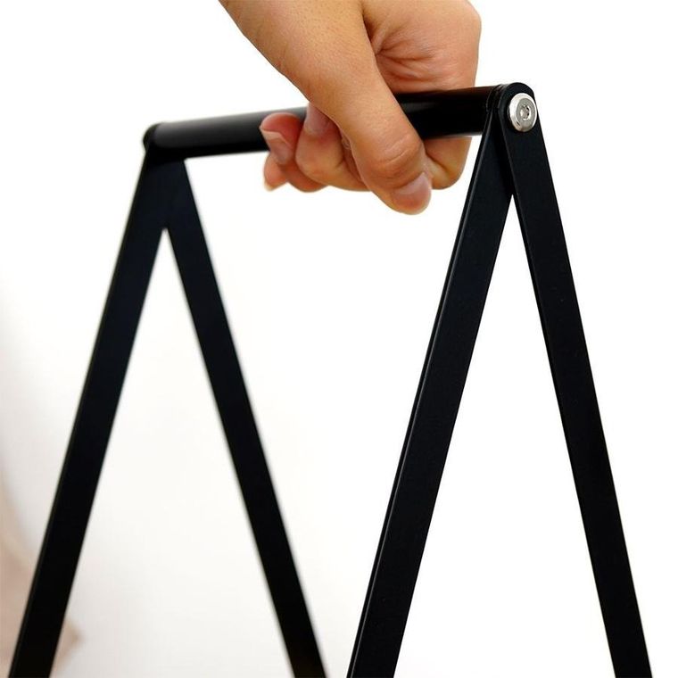 Excellent Houseware, patera 3-poziomowa, drewniana, metalowa, 38-16.5-53 cm