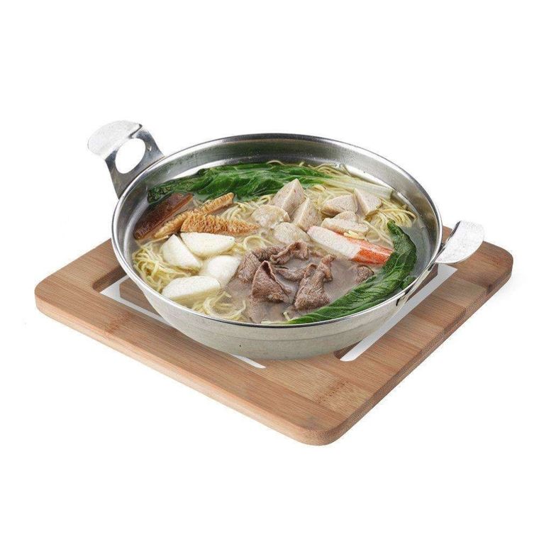 Excellent Houseware, podkładka bambusowa pod gorący garnek, 20-20 cm