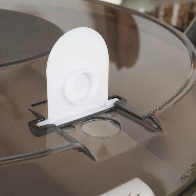 Excellent Houseware, pojemnik do mikrofalówki dzielony, 25 cm