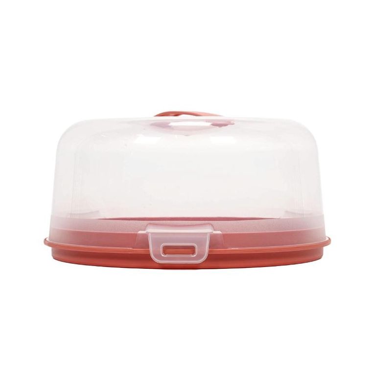 Excellent Houseware, przenośne pudełko na tort lub muffinki, średnica 25-14 cm