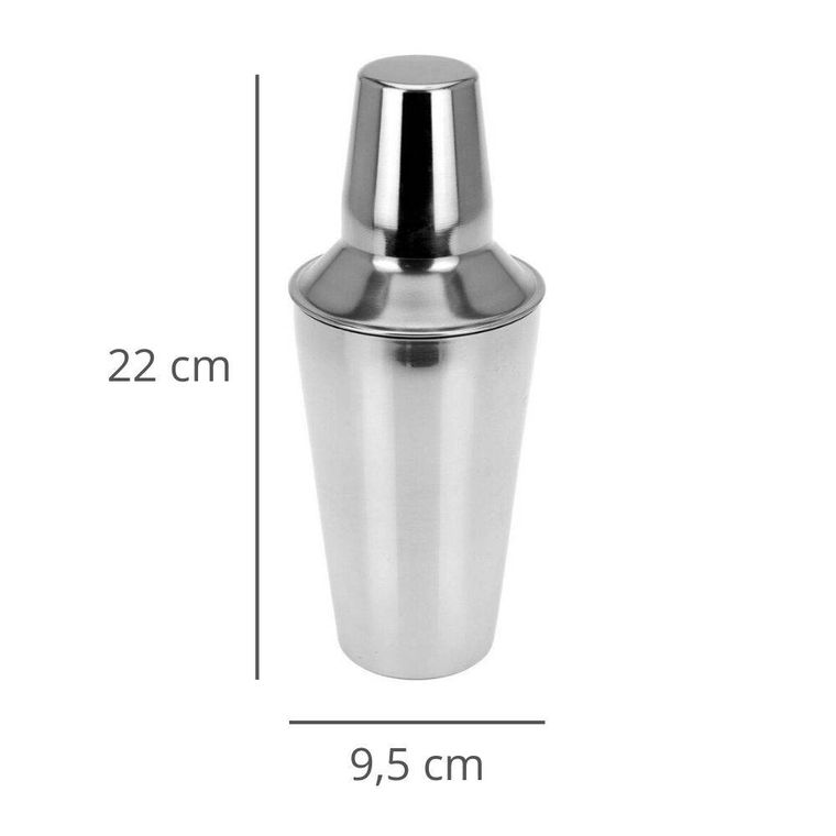 Excellent Houseware, shaker do koktajli i drinków, stalowy
