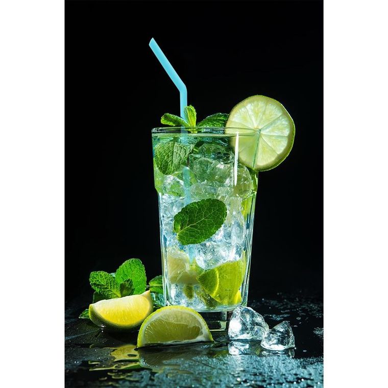 Excellent Houseware, słomki silikonowe, 4 szt. + czyścik