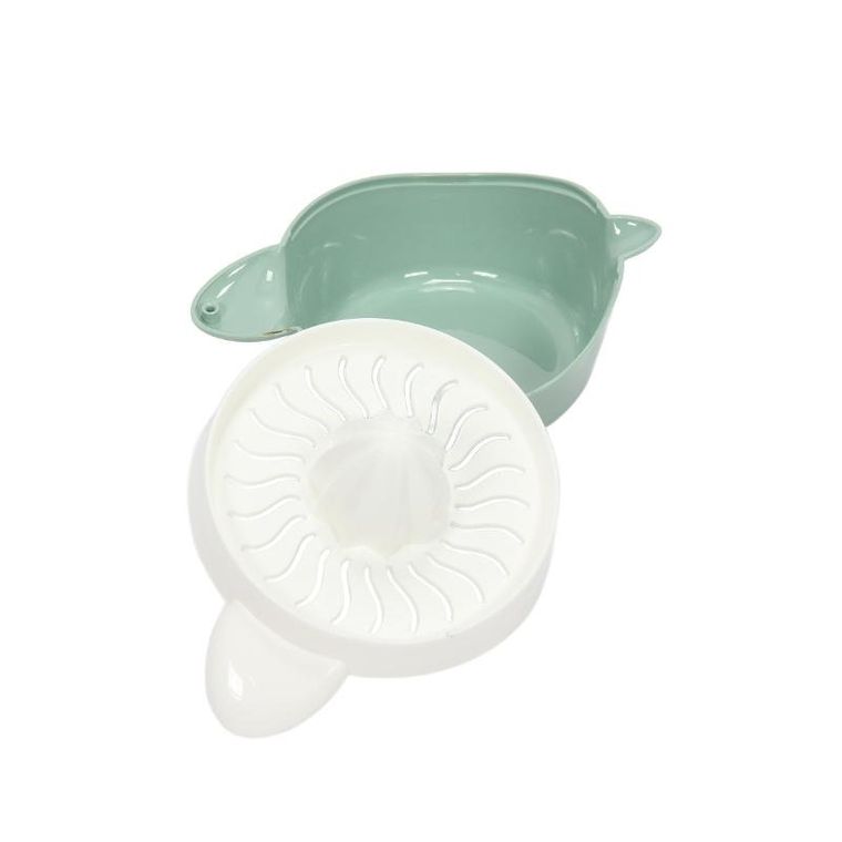 Excellent Houseware, wyciskacz do cytrusów z pojemnikiem z dzióbkiem, 17-12,5-10,5 cm