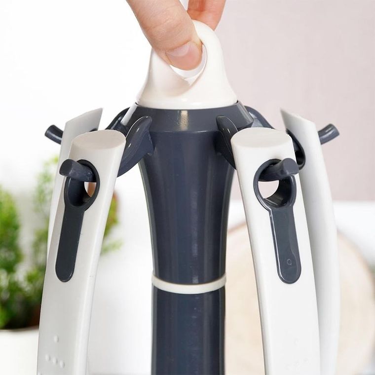 Excellent Houseware, zestaw przyborów kuchennych ze stojakiem, 5 elementów