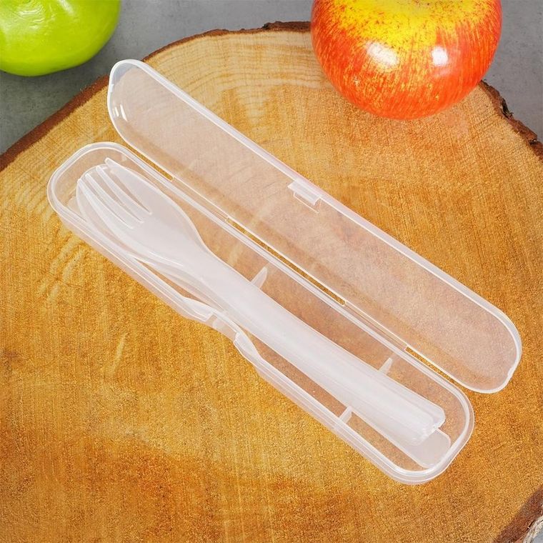 Excellent Houseware, zestaw sztućców plastikowy, 4 elementy