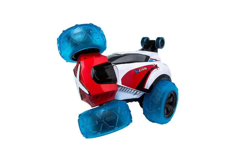 Exost, Crazy, pojazd zdalnie sterowany, biało-czerwony